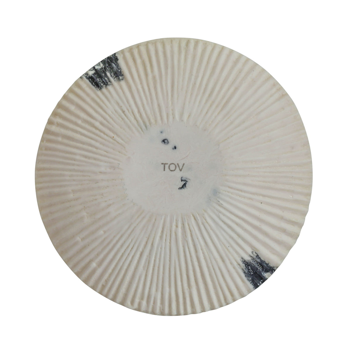 Ikani - Resin Serving Plate - Black / White