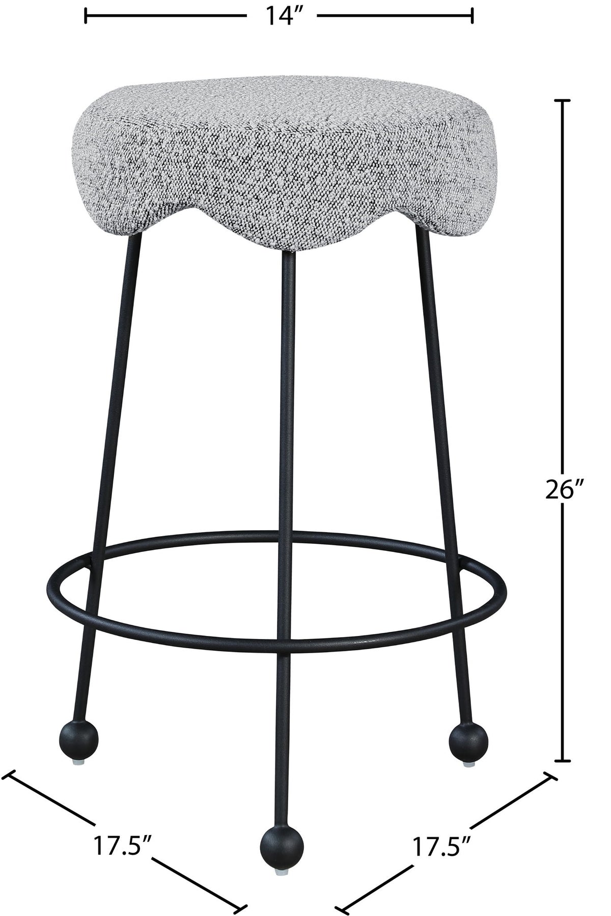 Fleur - Counter Stool