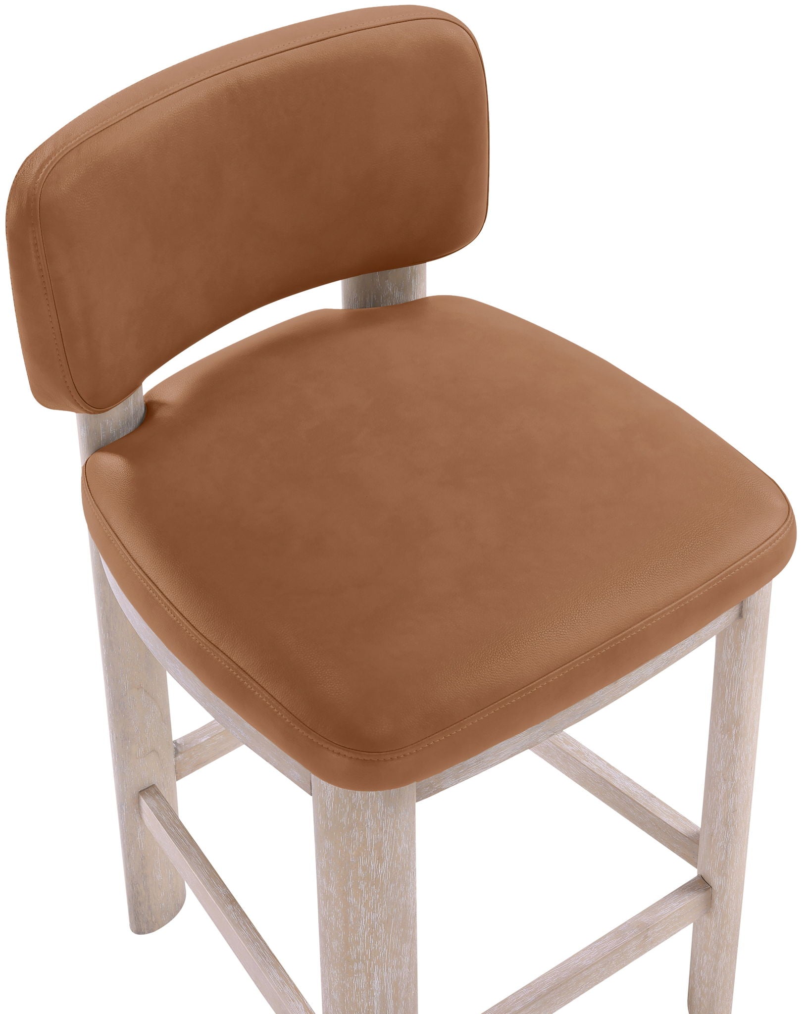 Paloma - Faux Leather Upholstered Counter Stool (Set of 2)