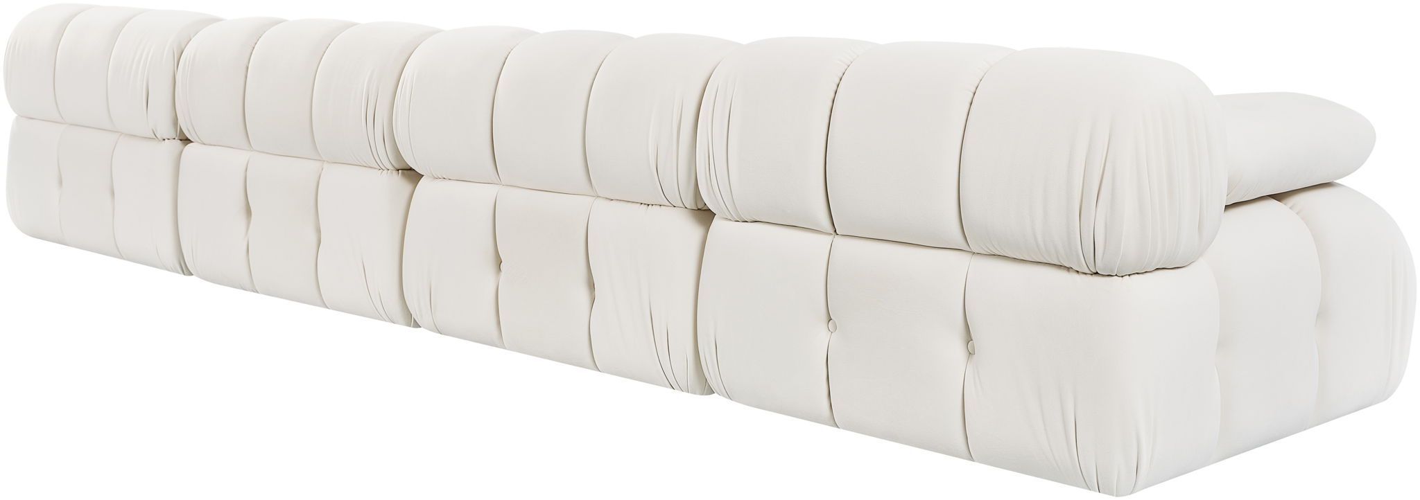 Orin - Velvet 4 Piece Modular Sofa