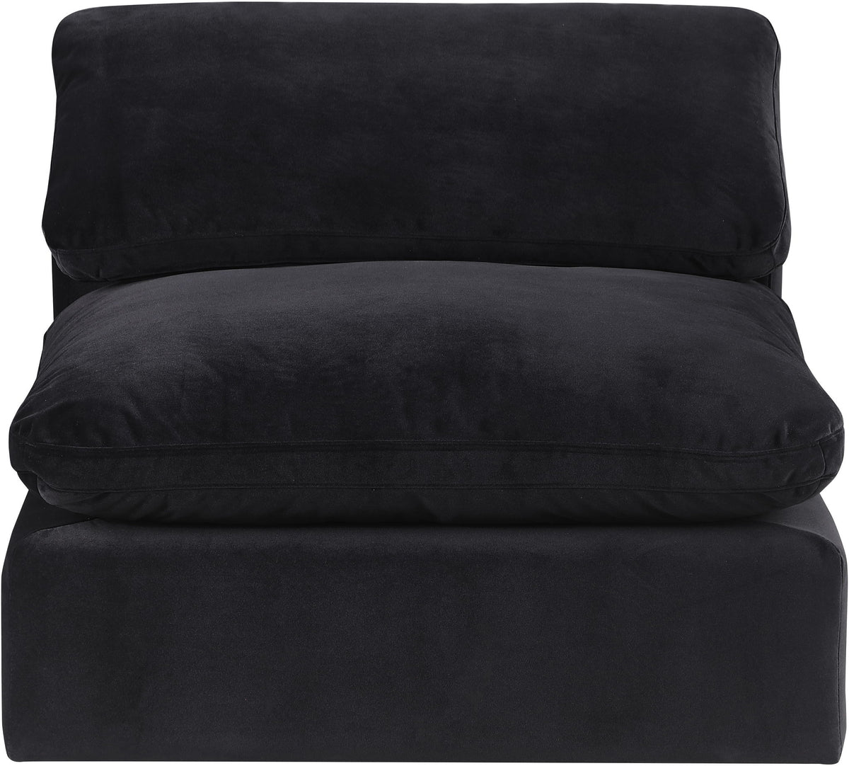 Comfy - Velvet Armless Chair