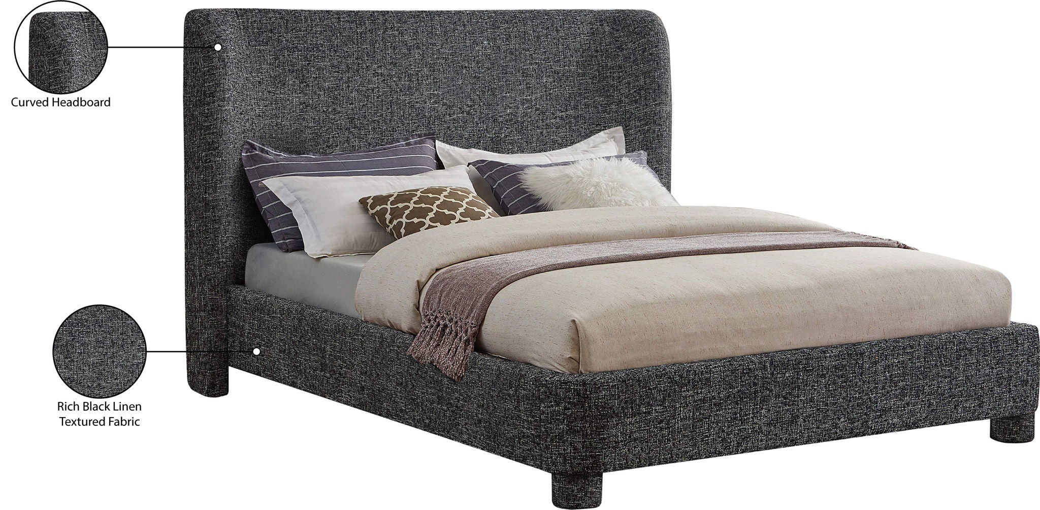 Penny - Polyester Fabric Bed