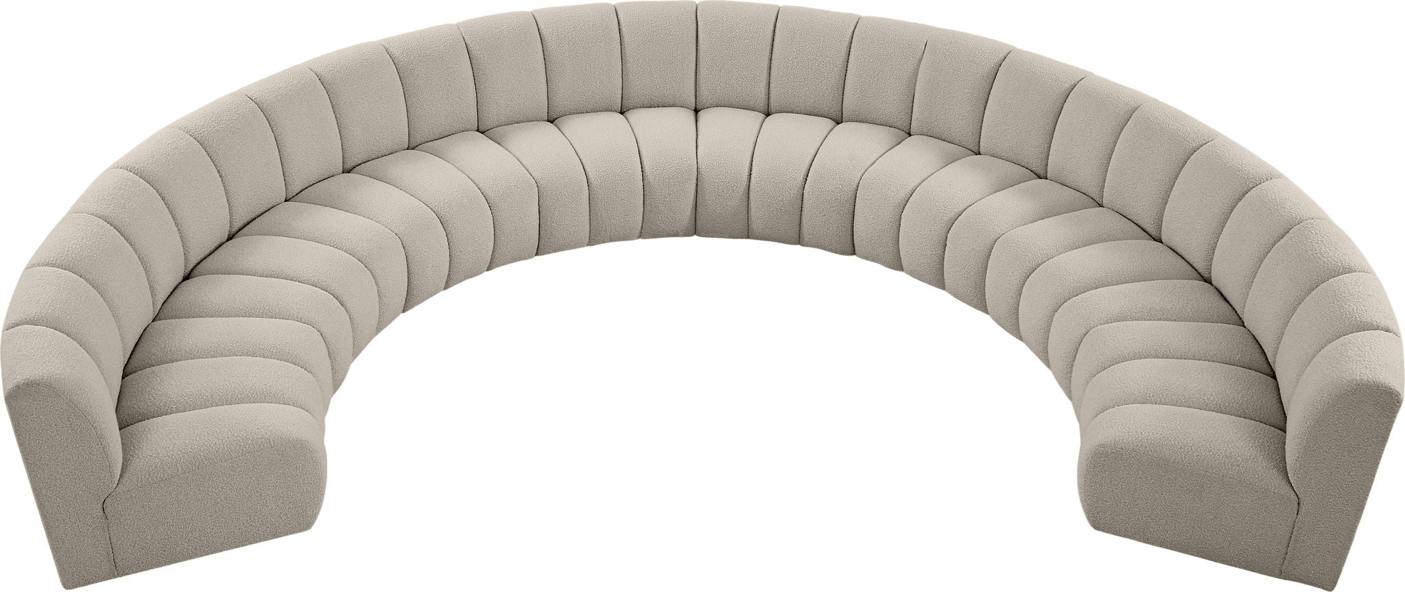 Infinity - 8 Piece Boucle Modular Sectional