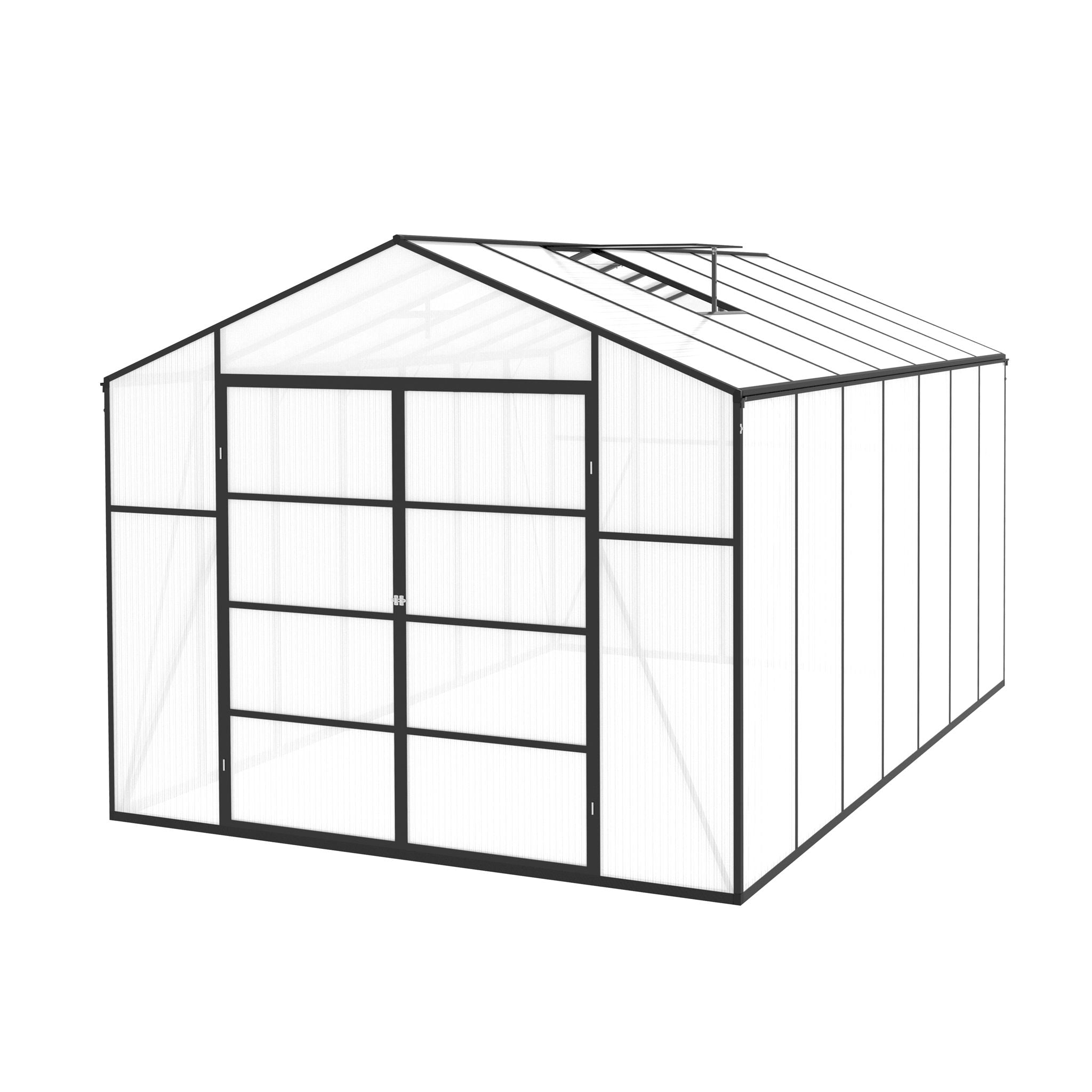 Gain Height Windproof Aluminum house With Raised Base