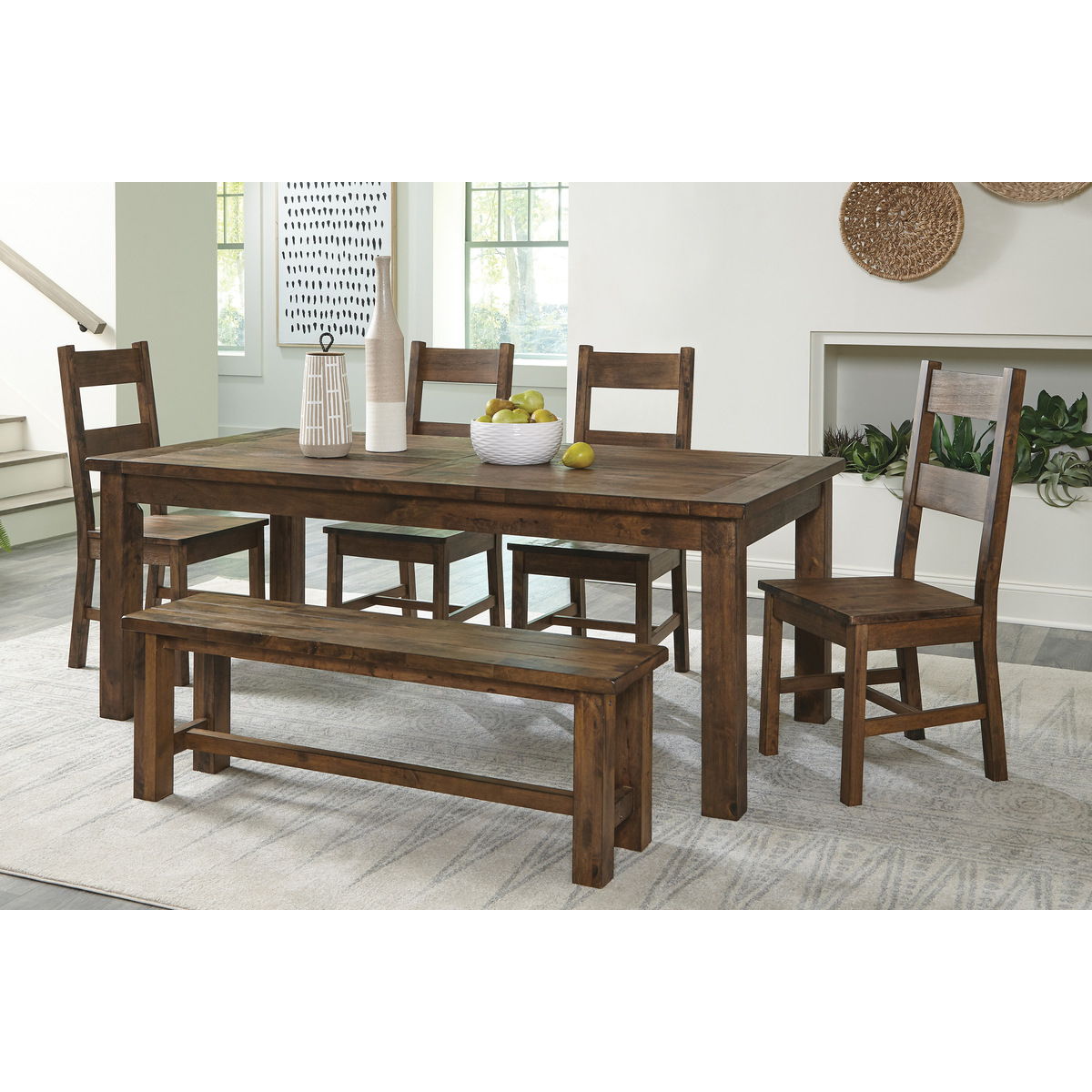 Jerrick - Dining Table - Brown