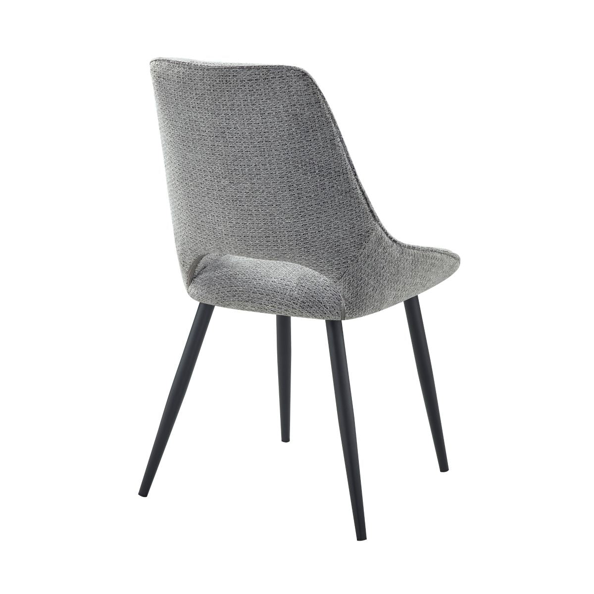 Thea - 5 Piece Dining Room Set (Table & 4 Side Chairs) - Black / Gray