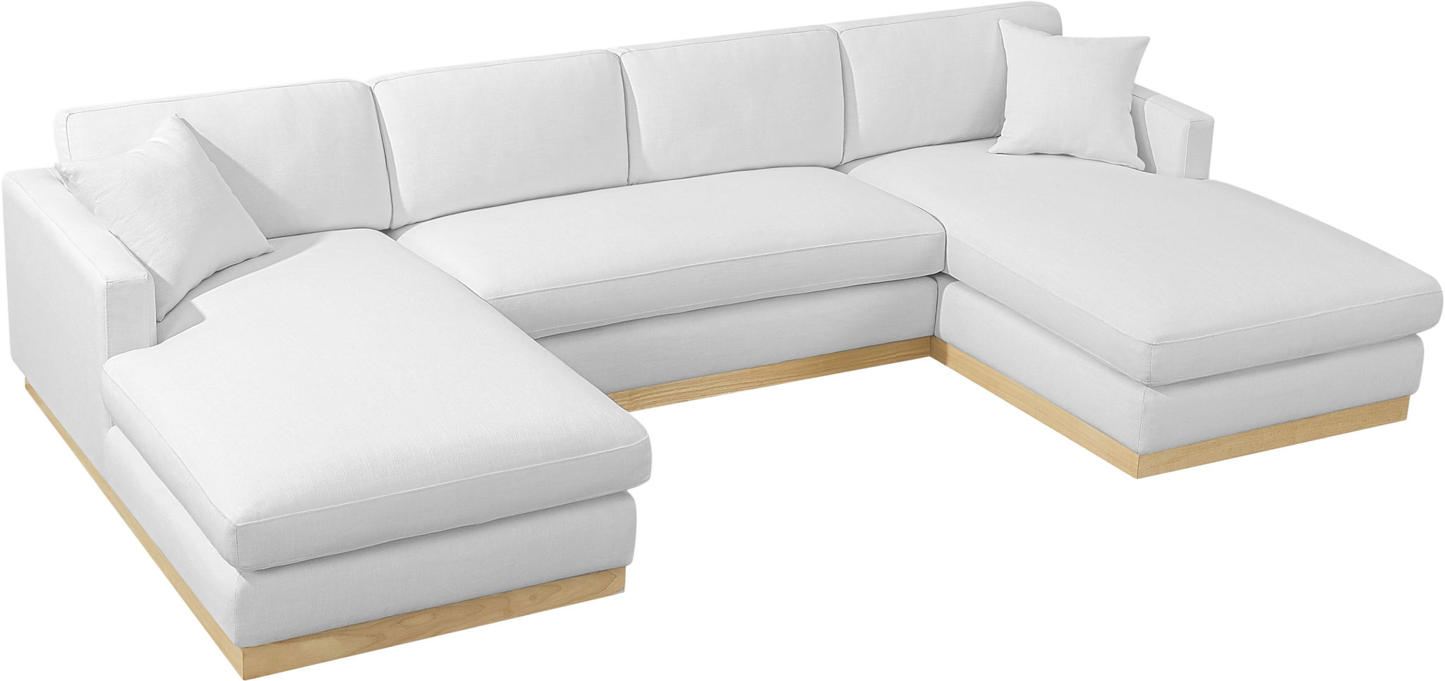 Johanna - 3 Piece Sectional - Natural Base
