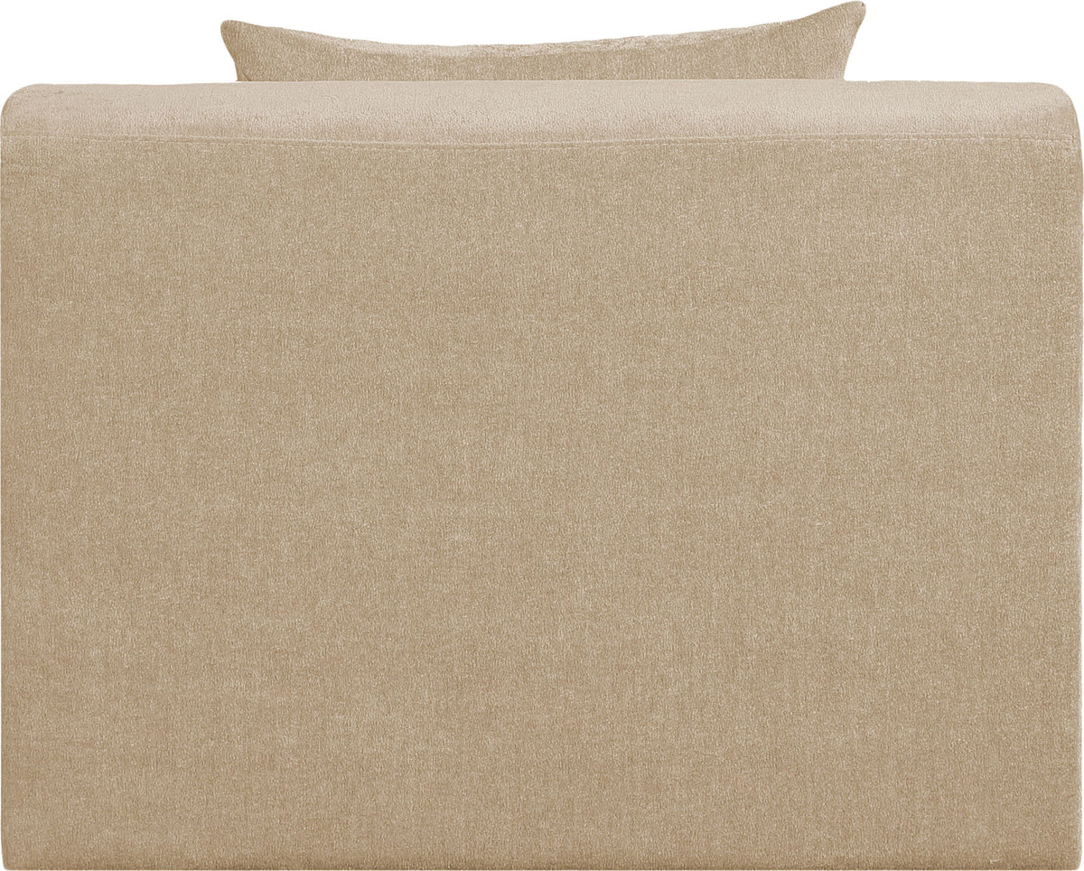 Stellar - Chenille Fabric Upholstered Modular Armless Chair