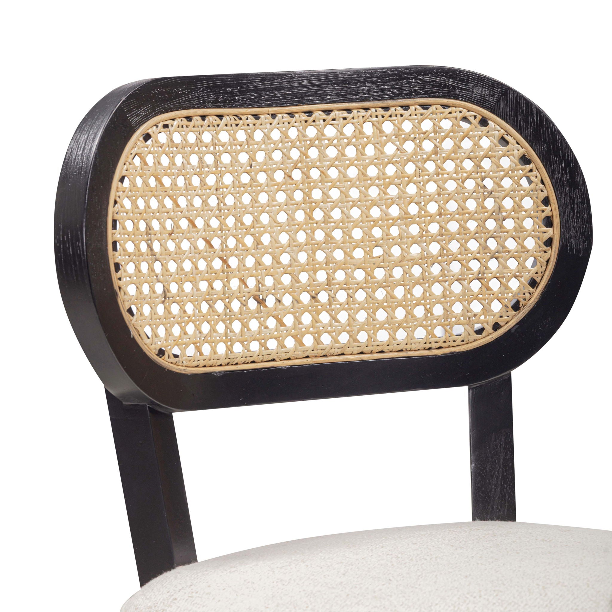 Cosette - Dining Chair - Black / Cream