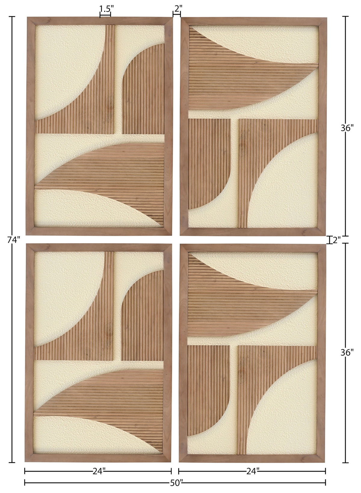 Cadence - 4 Piece Wall Art