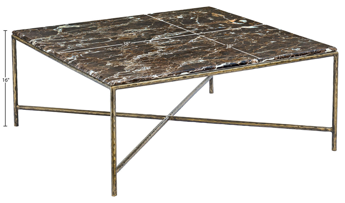 Valen - Marble And Iron Table