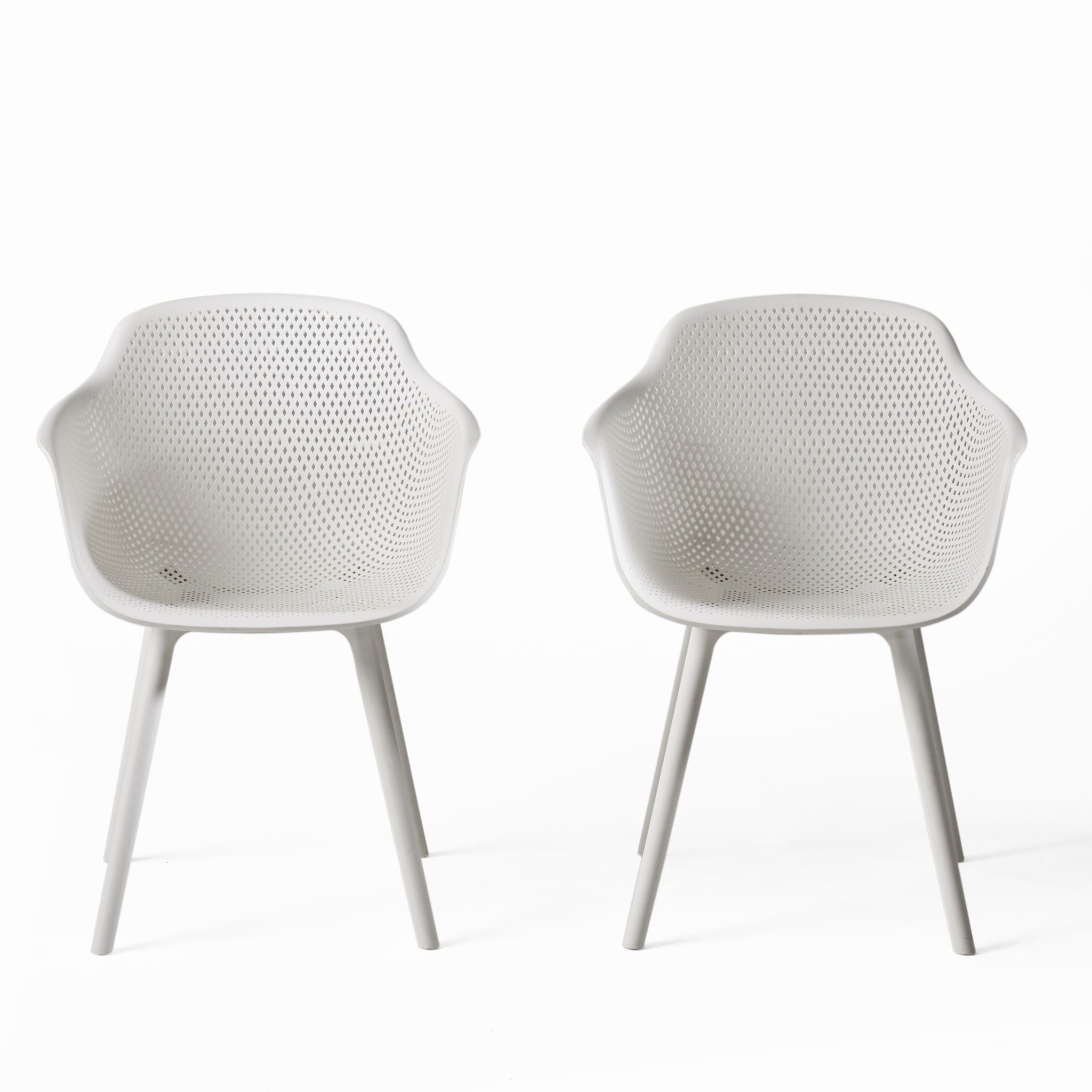 Lotus - Chair (Set of 2) - White