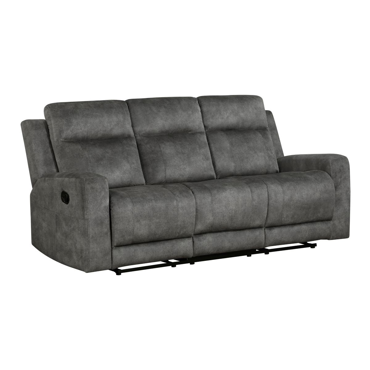 Muncie - Sofa & Loveseat - Dark Gray