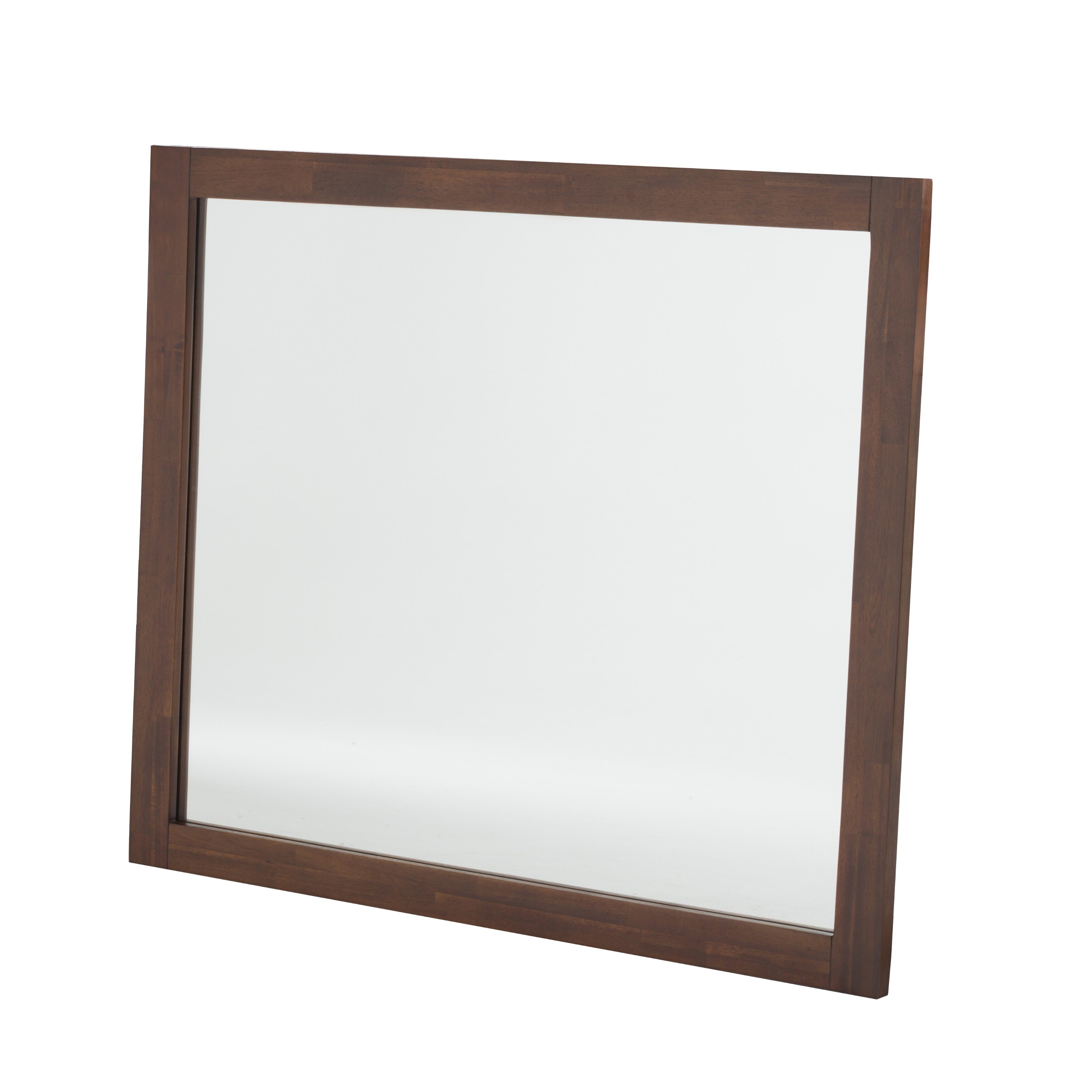 Nova Domus Fantasia - Contemporary Dark Walnut Mirror