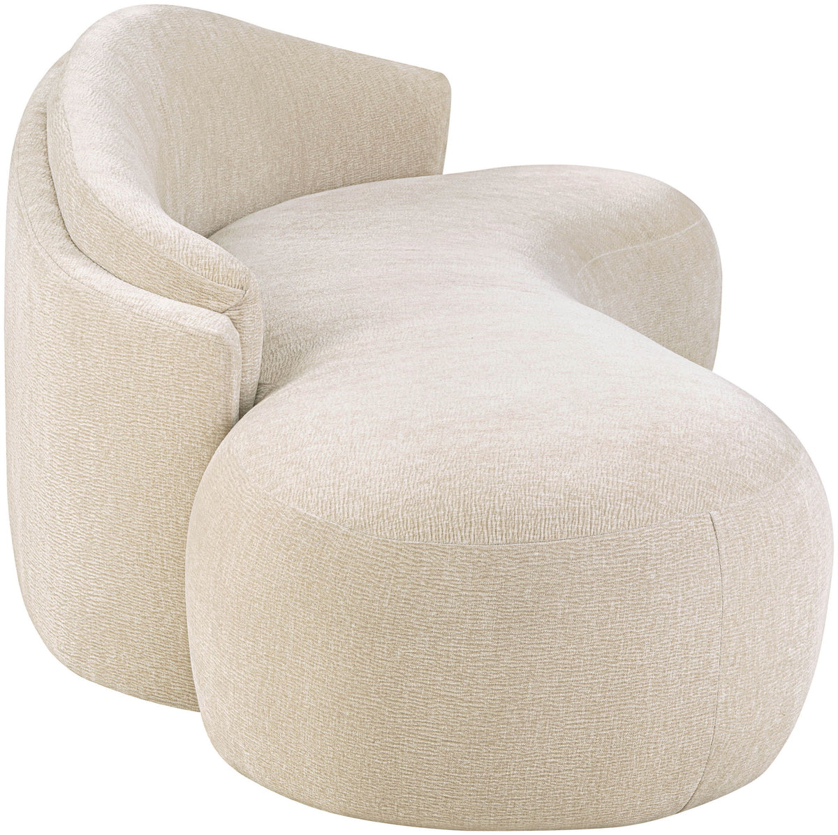 Caspian - Chenille Fabric Upholstered Sofa