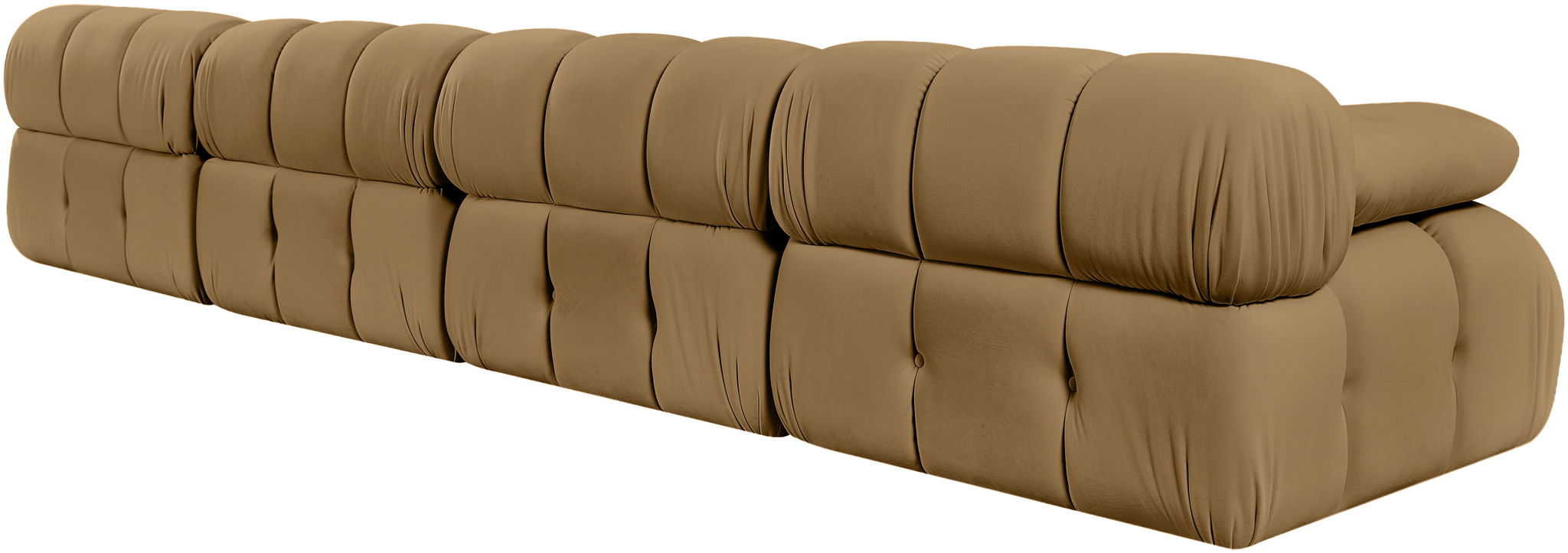 Orin - Velvet 4 Piece Modular Sofa