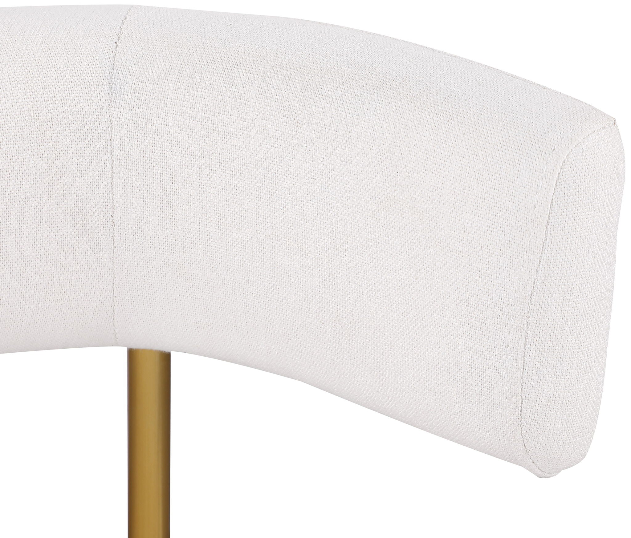 Rivage - Durable Dining Chair With Gold Frame (Set of 2)