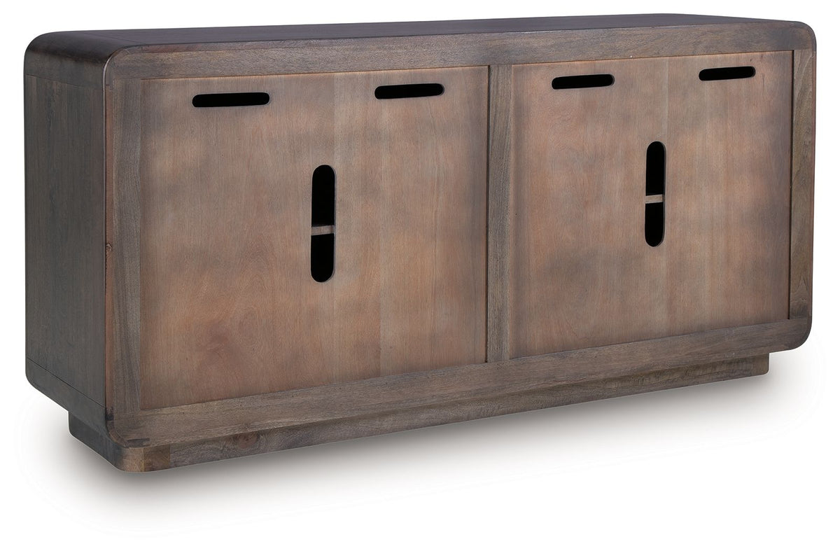 Elliston - Accent Cabinet - Espresso Brown