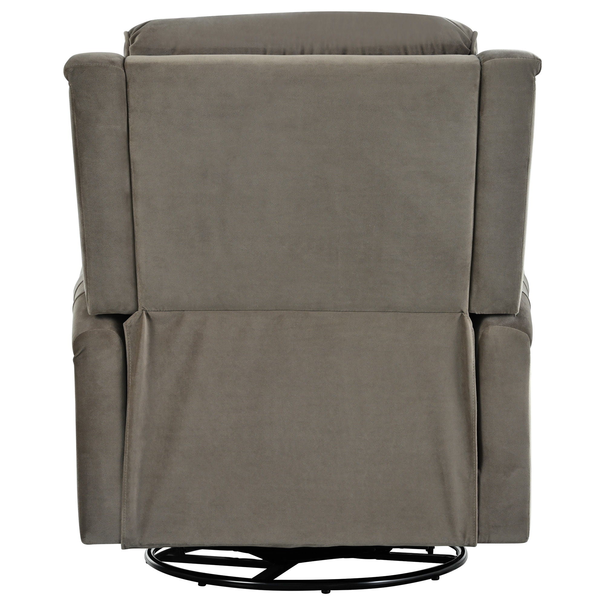 360 Degrees Swivel Recliner Manual Rocking Recliner Home With Adjustable Backrest