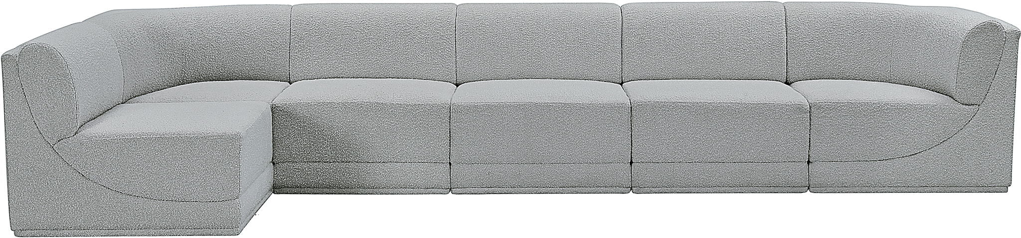 Ollie - 6 Piece Modular Sectional