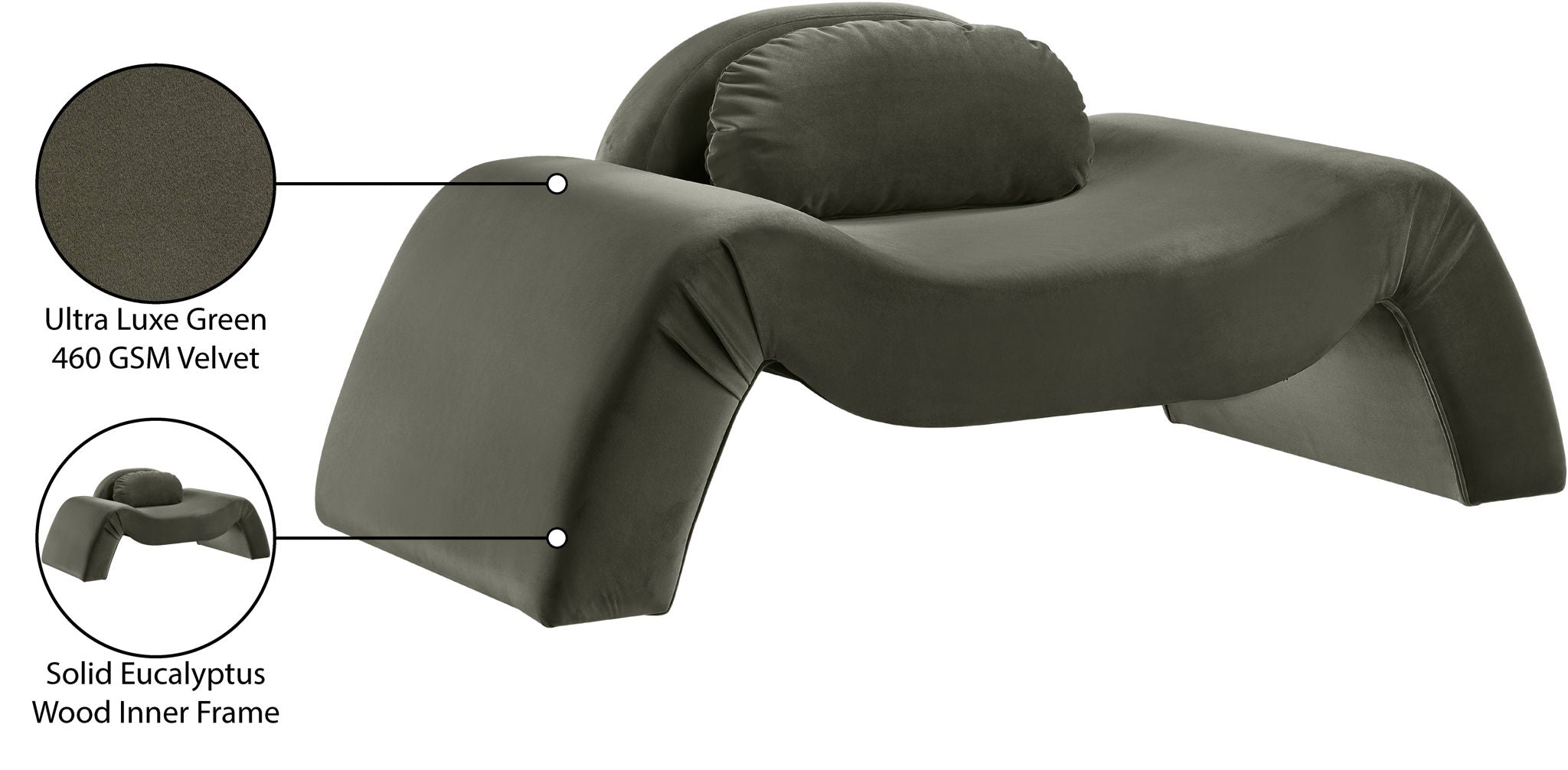 Austin - Velvet Accent Chair