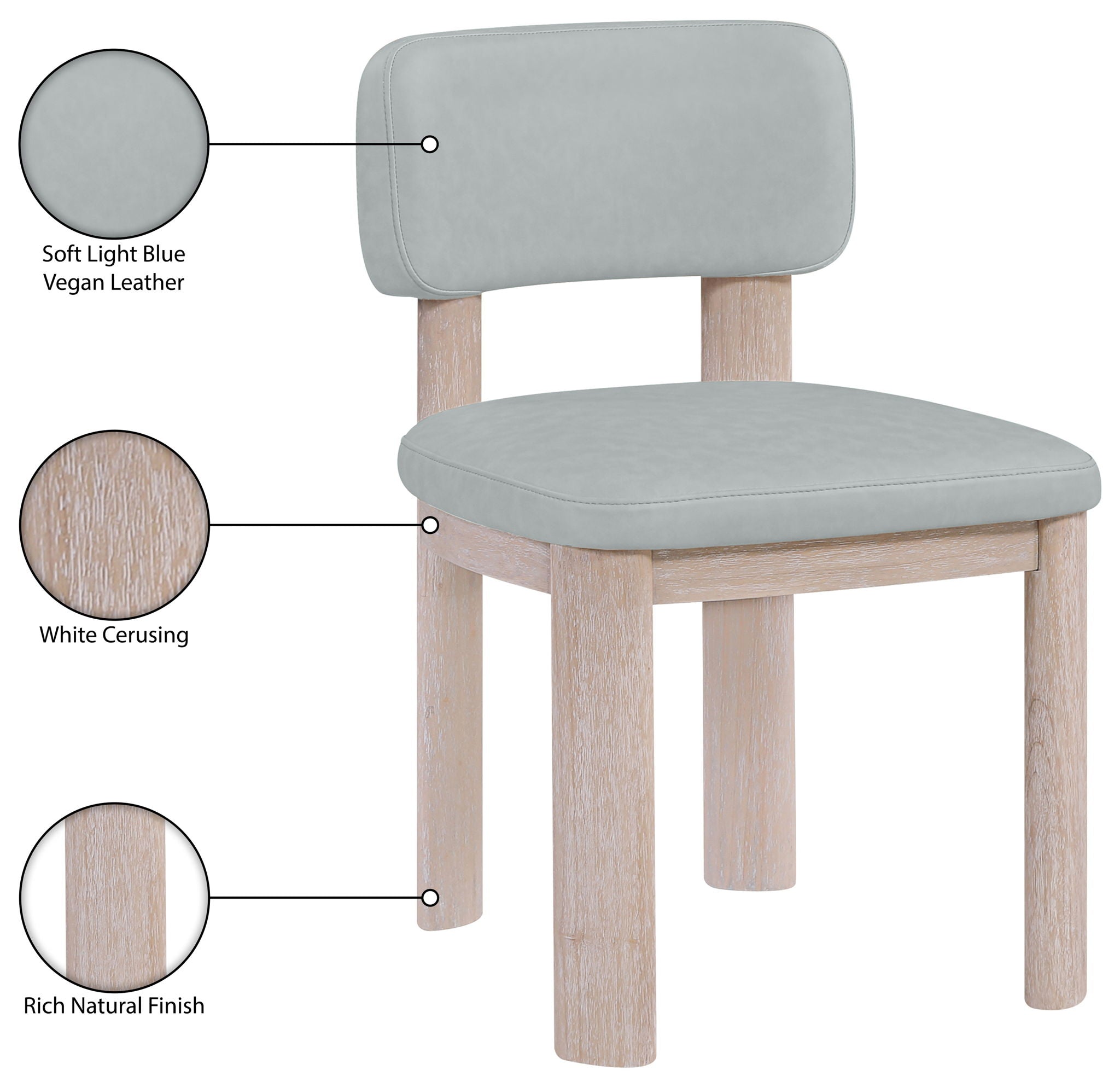 Paloma - Faux Leather Upholstered Dining Chair (Set of 2)