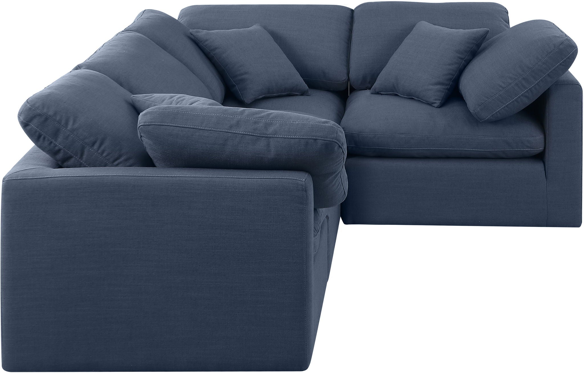 Indulge - Linen 4 Piece Modular Corner Sectional