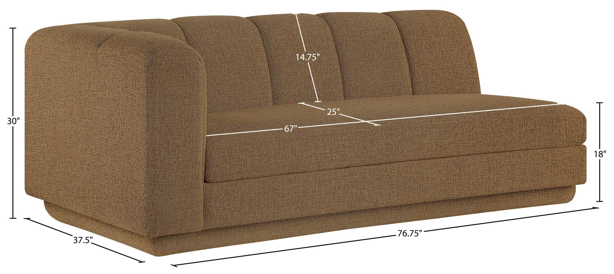 Modari - Fabric Upholstered Sofa