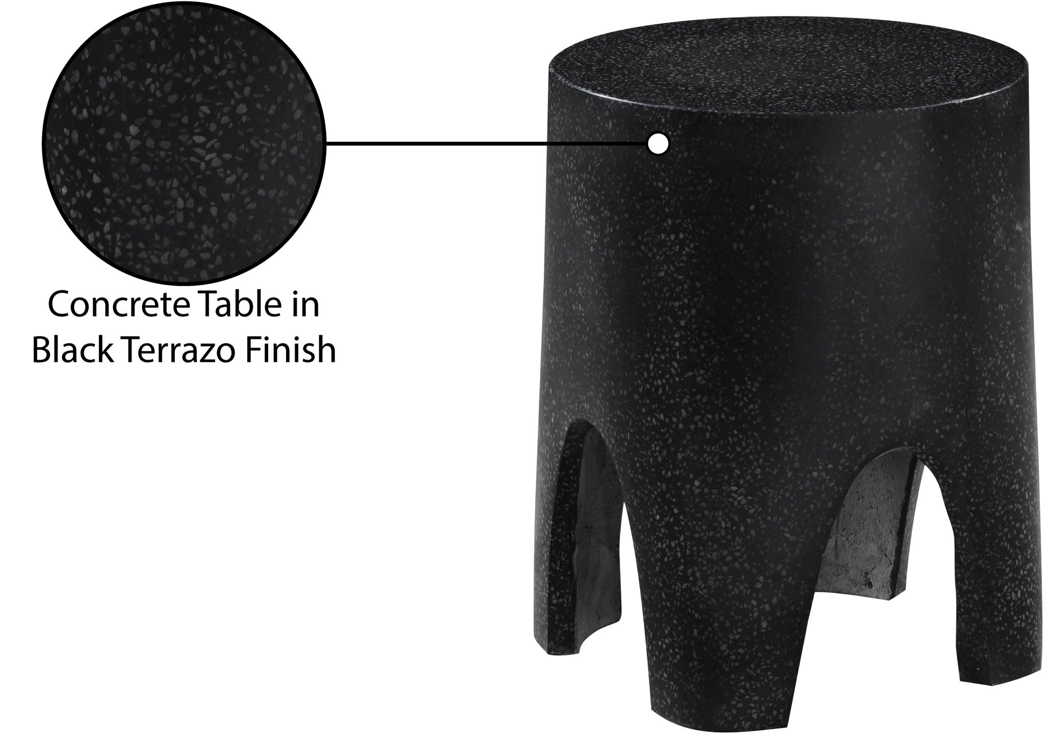 Foligno - Concrete End Table