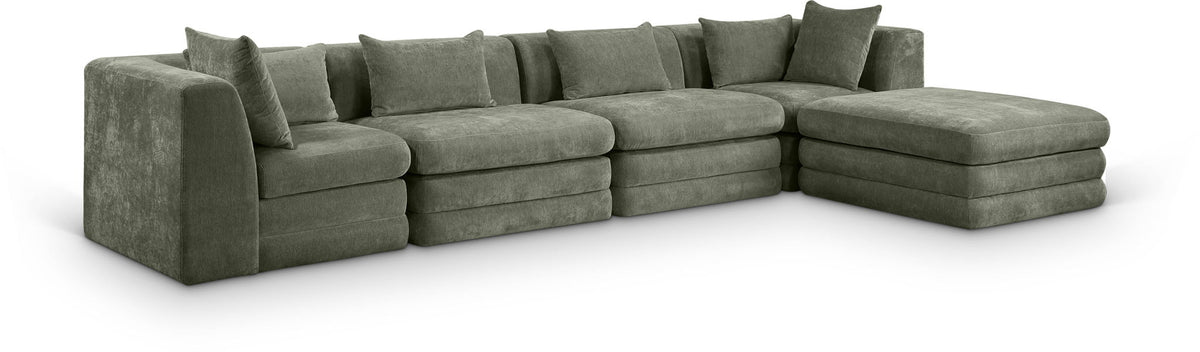 Stellar - 5 Piece Upholstered Modular Sectional