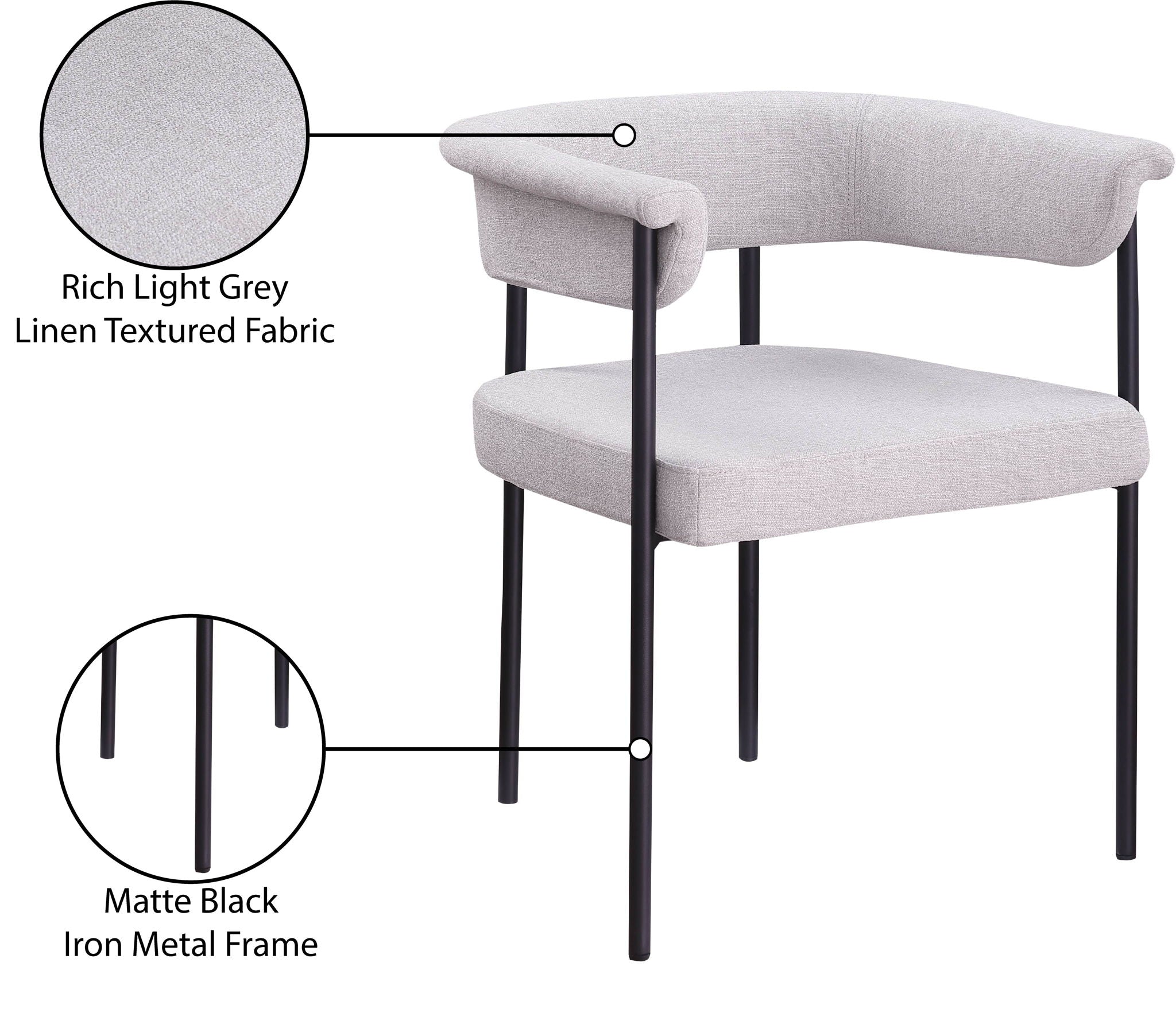Malin - Linen Dining Chair (Set of 2)