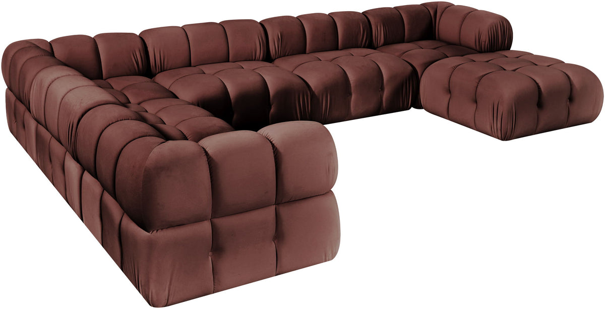 Orin - 7 Piece Modular Sectional (3 Modular Chairs, 3 Corner Chairs & Ottoman)