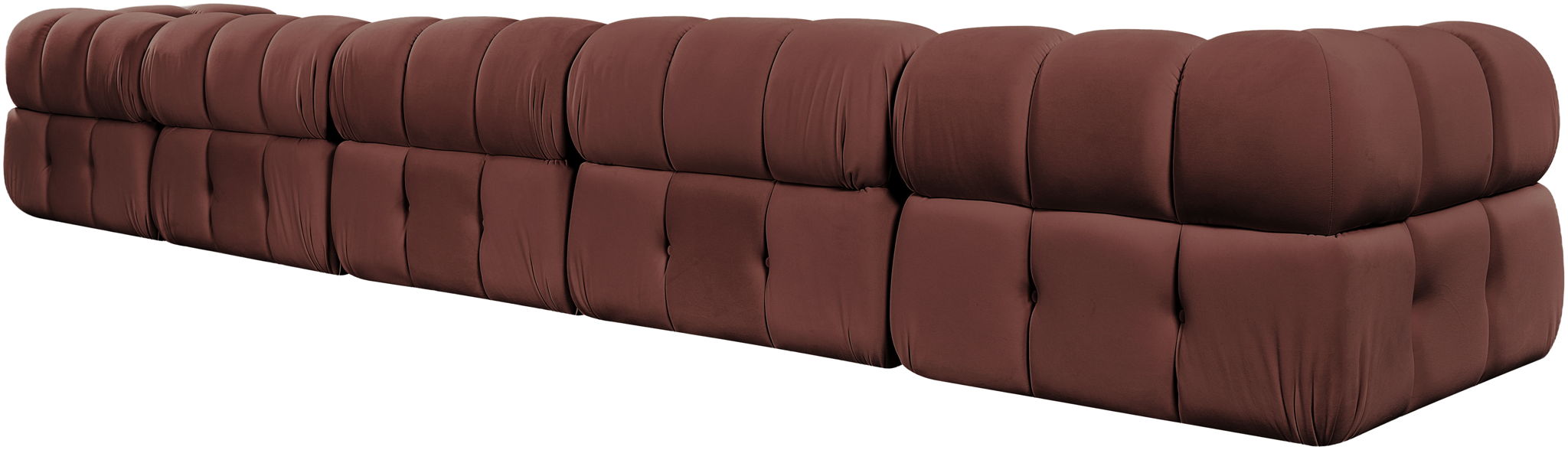 Orin - Fabric Velvet 5 Piece Modular Sofa