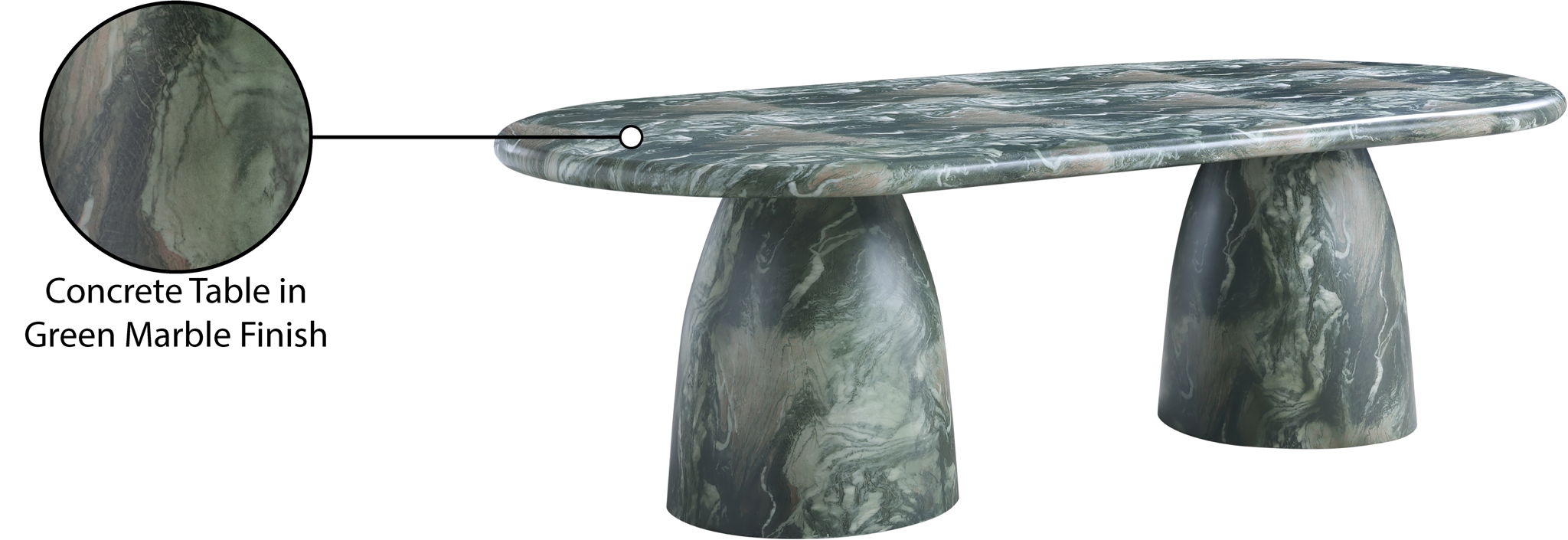 Cosenza - Concrete Dining Table