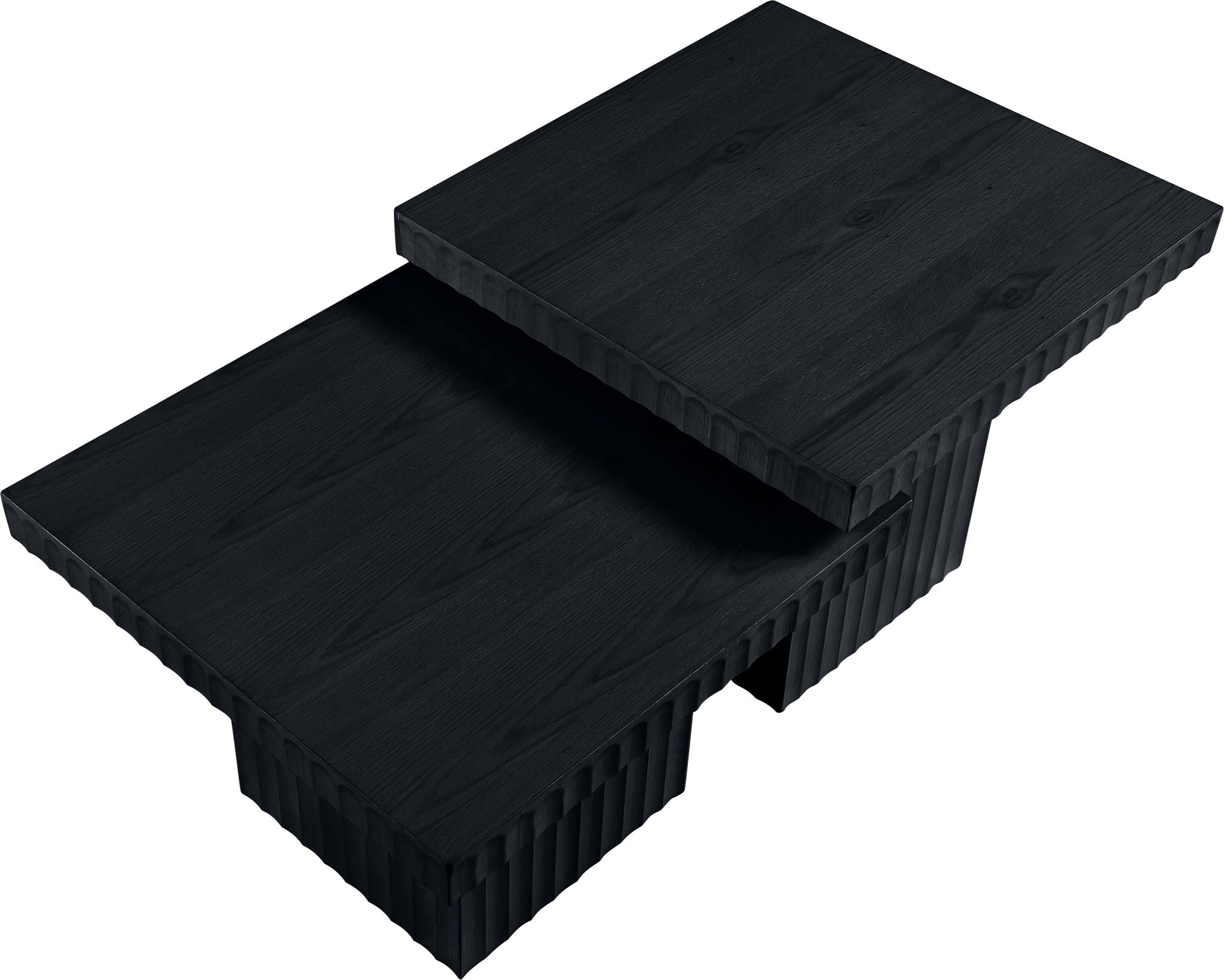 Spencer - 18" Oak Veneer 2 Piece Coffee Table