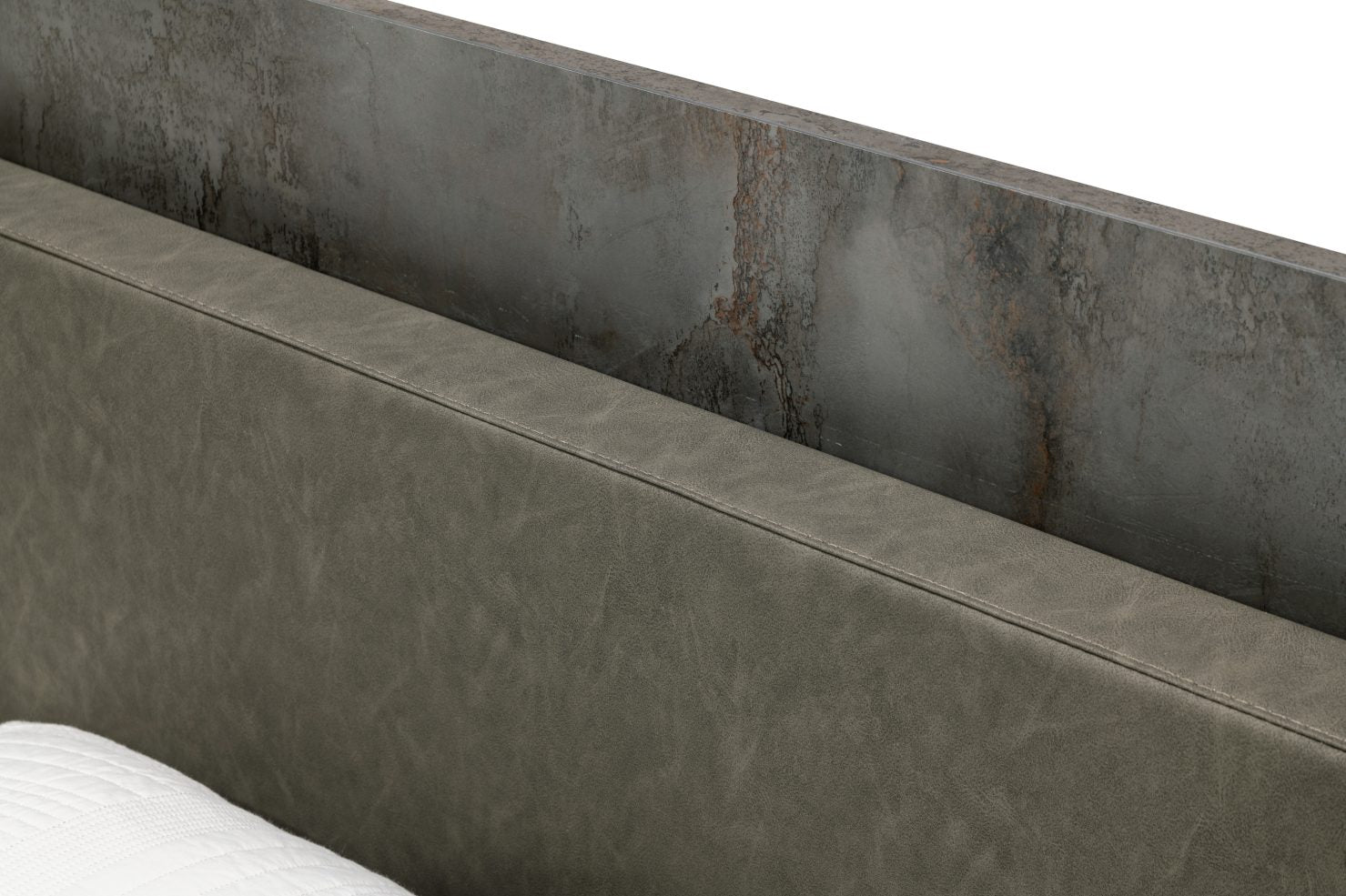 Nova Domus Ferrara - Modern Volcano Oxide Grey 4-Piece Bedroom Set