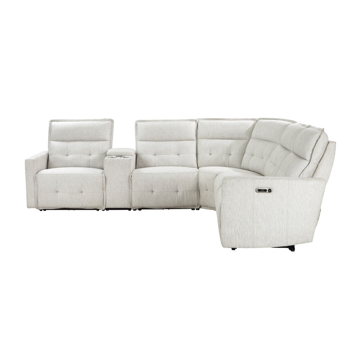 Salida - Modular Power Reclining Sectional With Power Headrests
