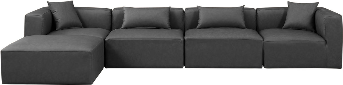 Cube - 5 Piece Modular Sectional With Chaise