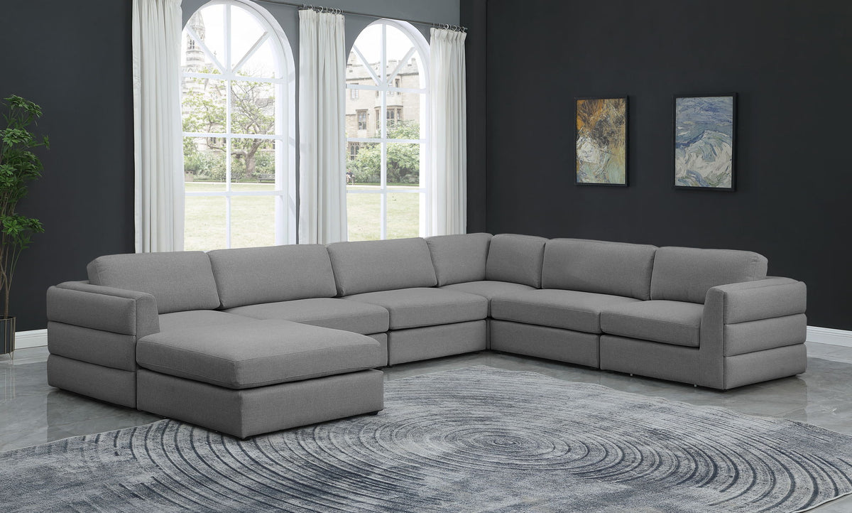Beckham - 7 Piece Modular Sectional With Chaise