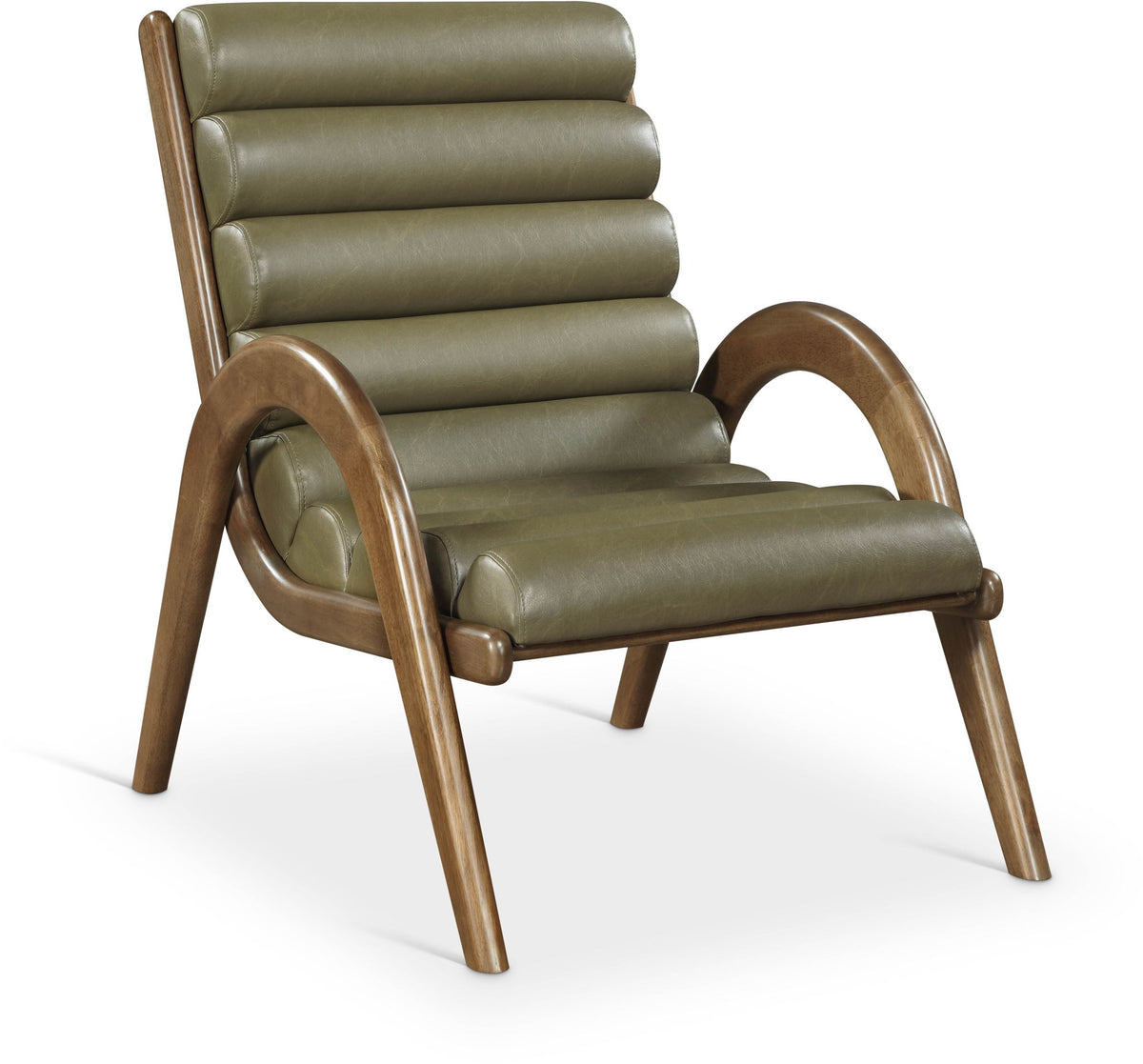 Randal -  Accent Chair - Walnut Frame