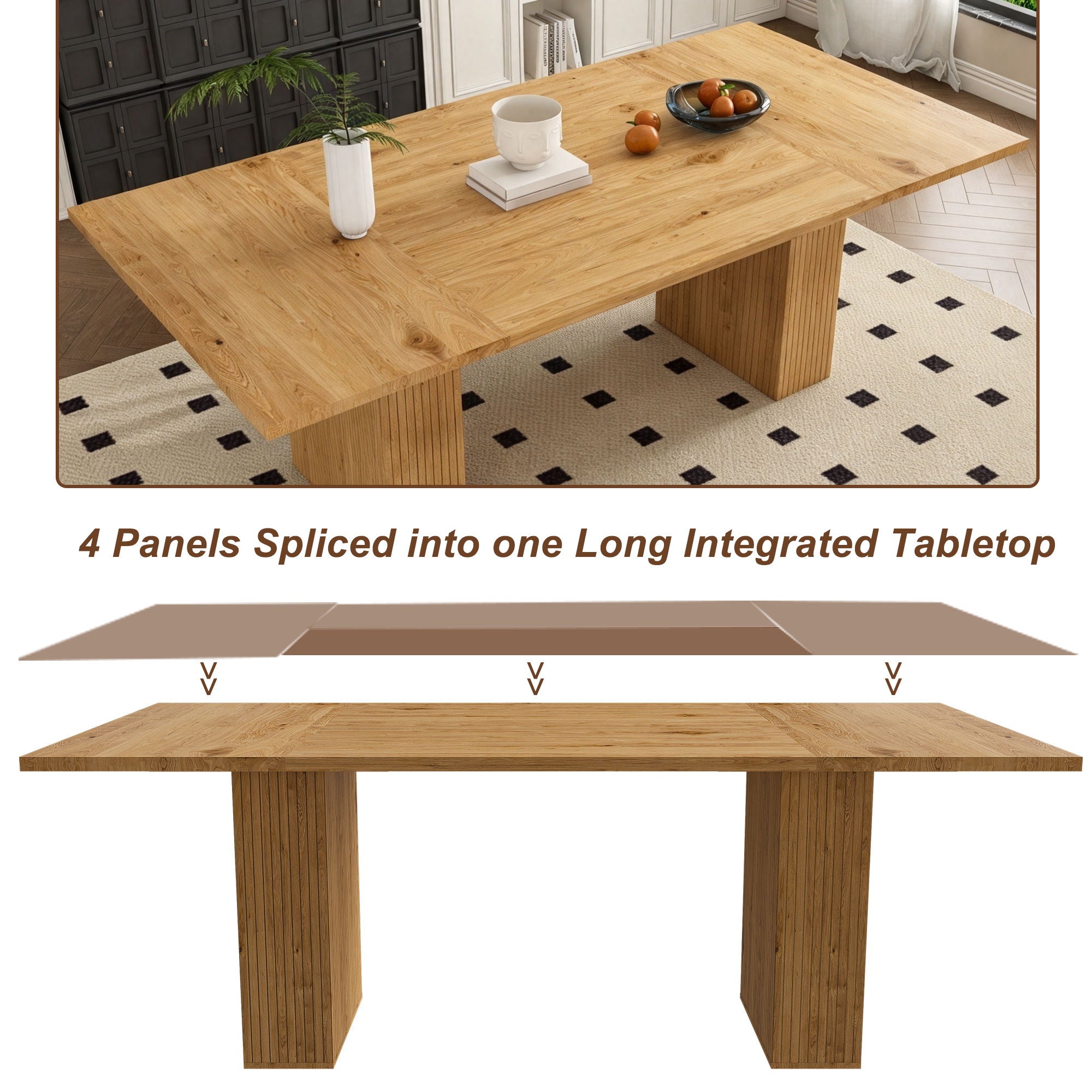 Dining Table With Storage Base For Kitchen