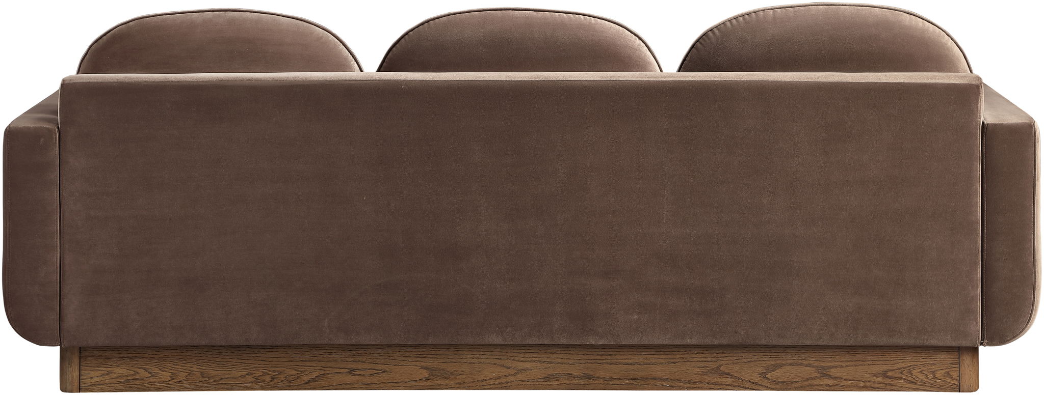 Diviento - Velvet Performance Fabric Upholstered Sofa