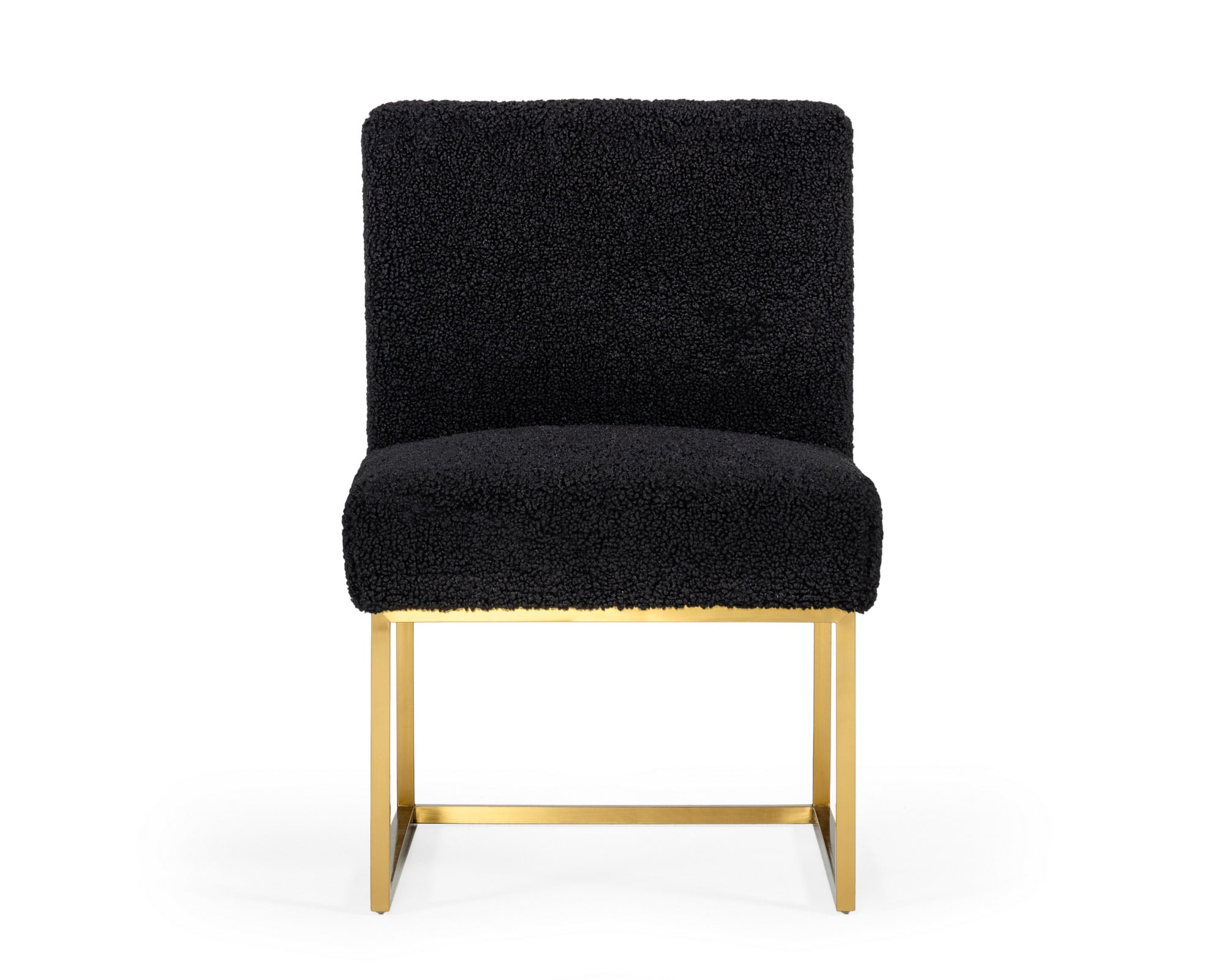 Modrest Garvin - Glam Black + Gold Fabric Accent Chair (Set of 2)
