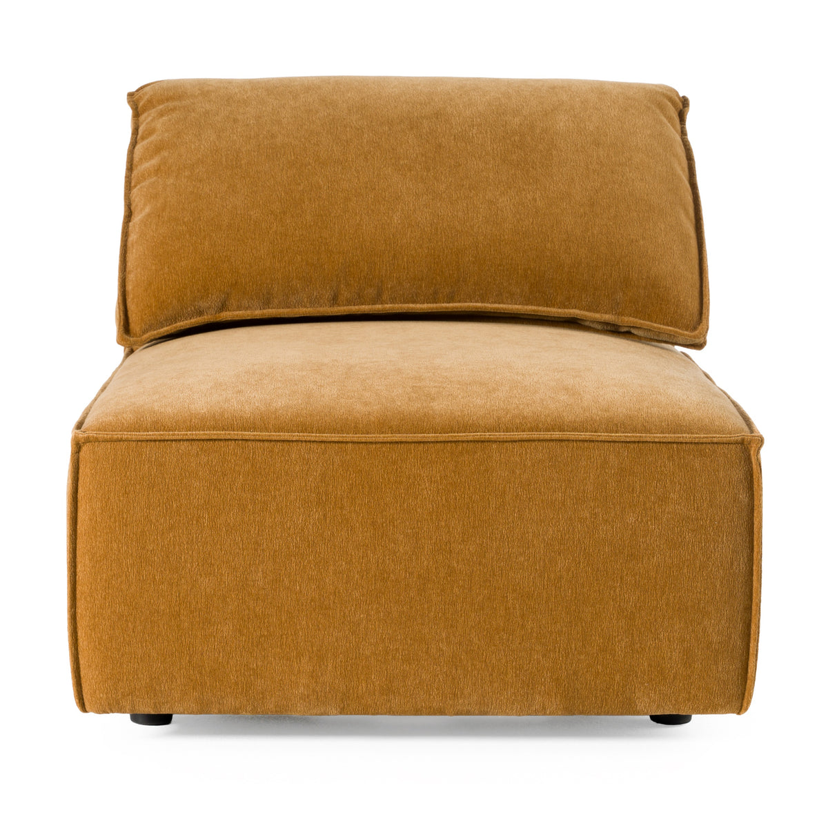 Gene - Modern Fabric Modular Armless Sectional Seat - original 1