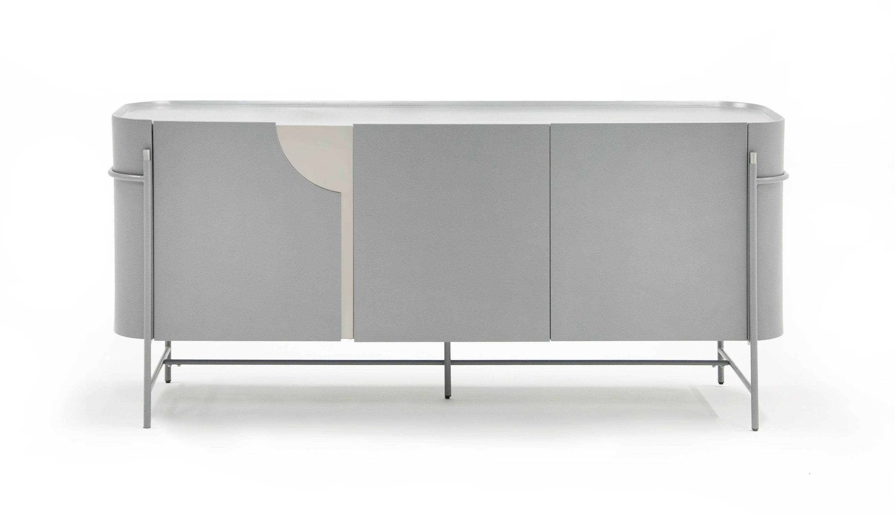 Modrest Hadley- Matte Grey Buffet