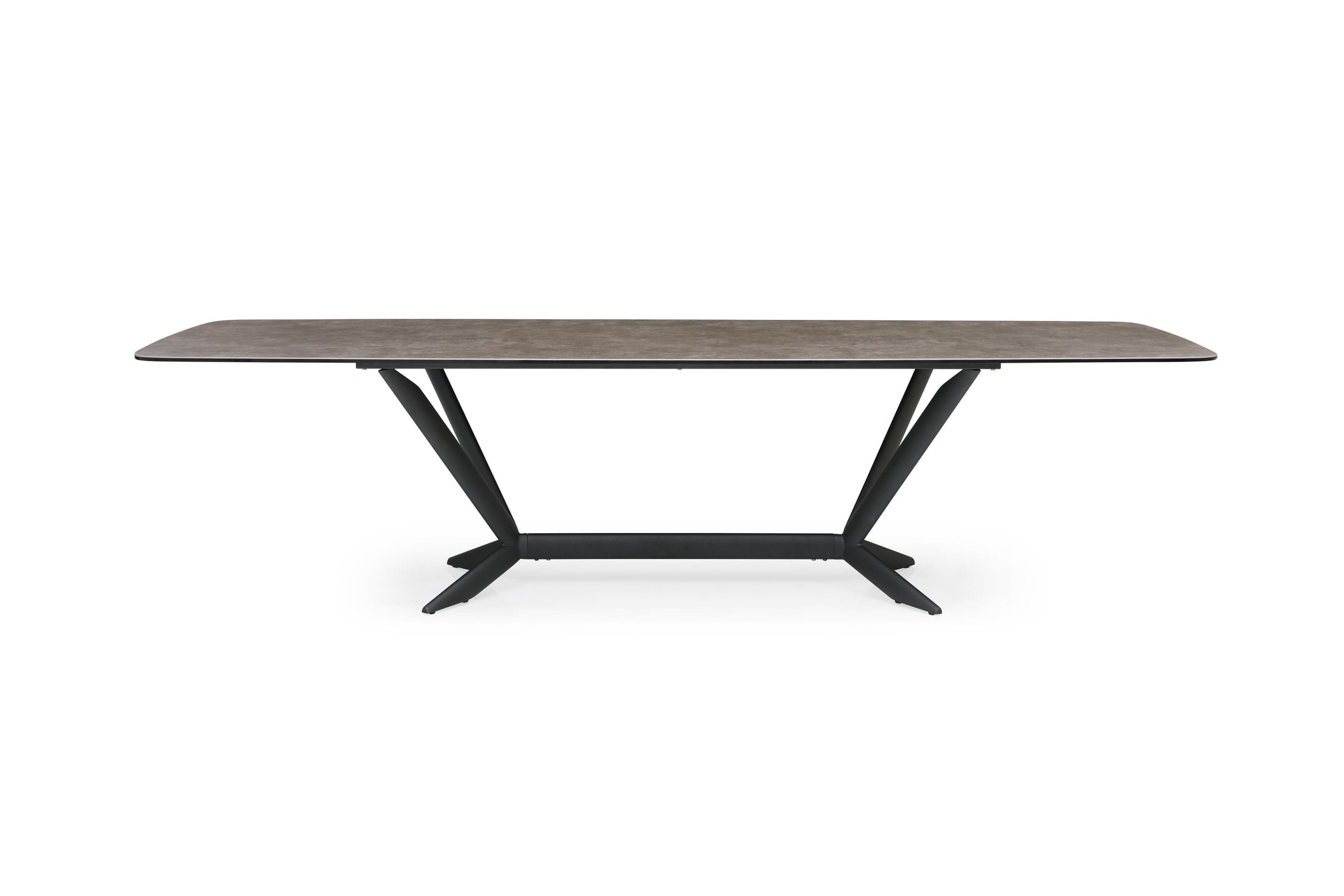Modrest Herzog - Modern Grey Ceramic Dining Table
