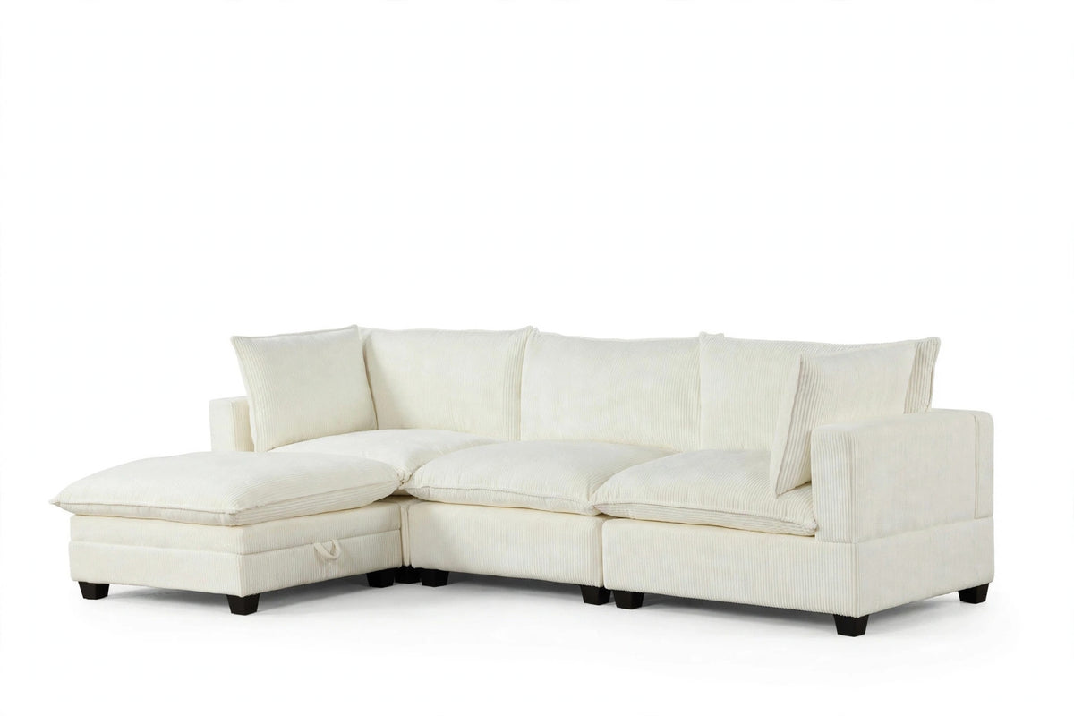 Cirrus Modular Sectional - AI premium white background