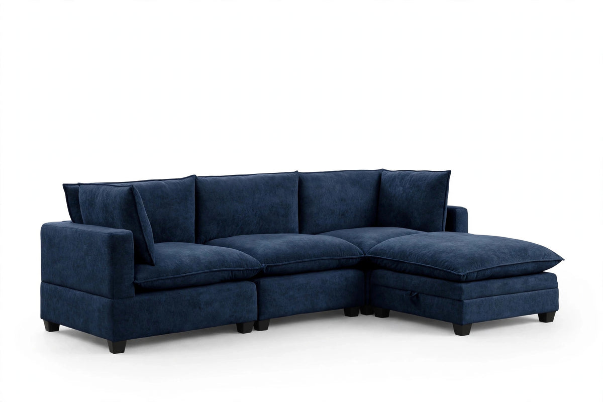 Nimbus Performance Modular Sectional - AI premium white background