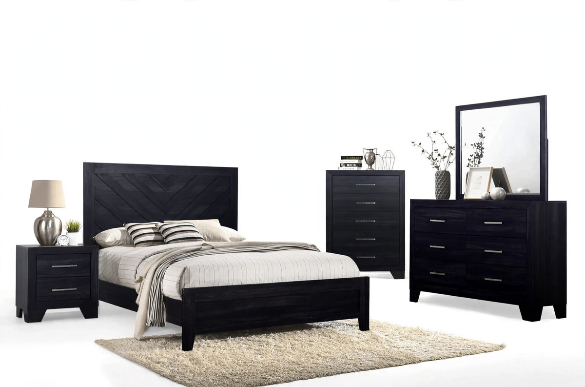 Fable Rustic Cherry Bedroom Set