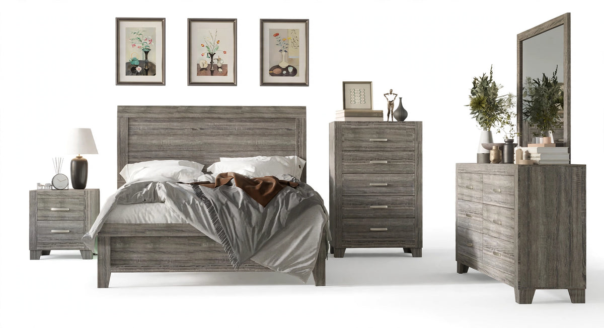Aurora Classic Wood Bedroom Set